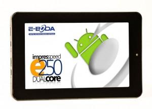 Tableta E-BODA E250, diagonala 7 inch, rezolutie HD, procesor Dual Core 1.5 GHz, 512, E-BODA E250