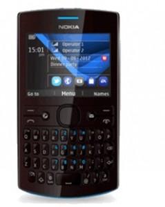 Telefon mobil Nokia 205 Asha Cyan Dark Red, NOK205CDR