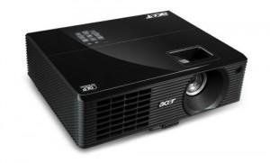 Videoproiector Acer X1111A SVGA, DLP 3D, ExtremeEco, CBII+, Zoom, 2.5Kg, 10000:1, 2700Lm, Audio, EY.JD105.001