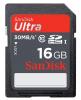 Card de memorie Sandisk 16GB - Ultra SDHC  SDSDu-016G-U46