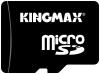 Card memorie Kingmax Memorie 4GB Micro SecureDigital HC, class 4, fara adaptor, KX-4MSD4