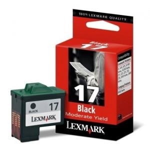 Lexmark ink 17 / 10N0217E Moderate Use Black Print Cartridge - 010NX217E, 010NX217E