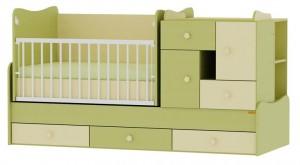 Mobilier lemn modular Bertoni, Sonic, Culoare Yellow, 1015036 0013
