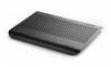 Stand notebook DeepCool 15.6 inch, 1xfan 180mm, 2xUSB, plastic & aluminiu, black, N360FS BLACK