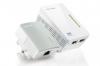 Access Point TP-Link TL-WPA4220, 300Mbps, Wireless AV500 Powerline Extender, 500Mbps Powerline, TL-WPA4220 StarterKit