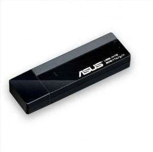 Adaptor Wireless Asus N300 USB 2.0 Adapter IEEE 802.11 b/g/n,  2 x on-board PCB antenna USB-N13_B1