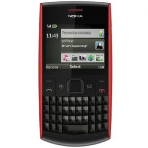 Nokia X2-01 Red, NOKX2-01RED
