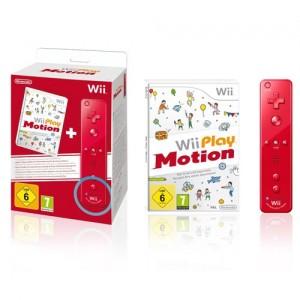 Wii Play Motion Nintendo si Wii Remote Red, NIN-WI-WIIPLAYRD