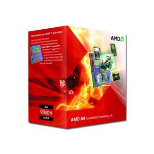 Procesor AMD A4-Series X2 3400 (2.7GHz,1MB,65W,FM1) box,Radeon TM HD 6410, AD3400OJHXBOX