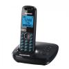 Telefon DECT Panasonic KX-TG5521FXB, Robot digital, Alb/Negru