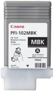 Cartus Canon PFI-102MBK, Negru Mat (C), 0894B001AA