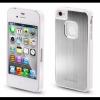 Husa iphone 4s white feel & touch, ftapip4saww