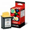 Lexmark ink 20 / 15m0120e color print cartridge -