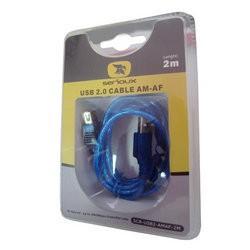 Serioux USB Cable AM-AF SCR-USB2-AMAF-2M