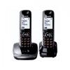 Telefon Panasonic Dect Twin KX-TG7512FXB, display de 2.1"