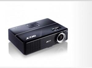 Videoproiector ACER P1220, XGA 1024x768, DLP 3D, 3000:1, 2700Lm, HDMI/USB, 1x2W Speaker, 2.3Kg, EY.JEE04.004