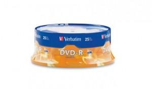 DVD-R VERBATIM WIDE INKJET PRINTABLE NO ID 50PK SPINDLE 4.7GB 16X, VB-43533