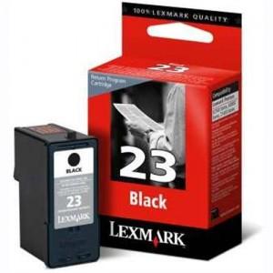 Lexmark ink 23 Black Return Program Print Cartridge - 018C1523E, 018C1523E
