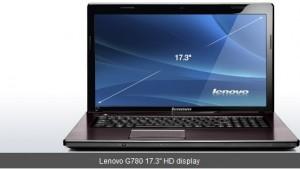 Notebook LENOVO IdeaPad G780AM 17.3 inch LED Backlight (1600x900) TFT, Core i7 Mobile 3520M, DDR3 4GB, AMD Radeon HD 6650M 2GB, 500GB HDD, Free DOS, Dark Brown, 59-334315
