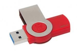 Memorie stick Kingston DataTraveler 101 Generatia 3, 32 GB, USB 3.0, red, DT101G3/32GB