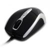 Mouse canyon cnr-msl02, laser, usb, negru-argintiu