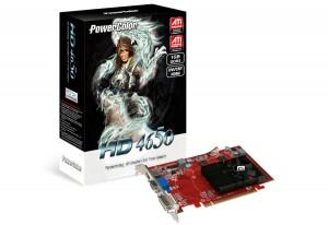 Placa video PowerColor AX4650 1GBK3-H AMD Radeon HD4650  PCI-EX2.0 1024MB DDR3 128bit,  600/780MHz,  DVI/VGA/HDMI,  Fa, AX46501GBK3-H