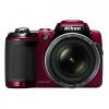 Aparat foto digital Nikon Coolpix L120, Red, VMA741E1