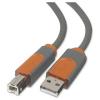 BELKIN USB 2.0 Cable (USB Type A 4-pin (Male) - USB Type B 4-pin (Male, CU1000AED06