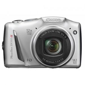 Camera foto Canon PowerShot SX150 IS Silver, 12.1 MP, CCD, 12x zoom optic, AJ5250B002AA