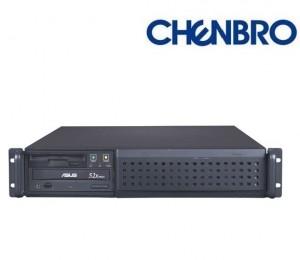 Carcasa de rack Chembro, 19inch/2U/460mm, (493x500x88mm) (WxDxH), 1x3,5 inch si 1x5,25 inch, RM22300 350w