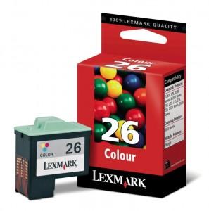 Lexmark ink 26 / 10N0026E Color Print Cartridge - 010N0026E, 010N0026E