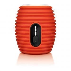 Portable speaker Philips SoundShooter 2W RMS, rechargable battery up to 8 hours, universal 3.5 mm jack, SBA3010ORG/00