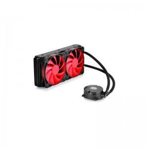 Cooler CPU Deepcool Maelstrom 240, sistem pre-umplut cu lichid, doua ventilatoare 120mm Flu, DP-MAEL240