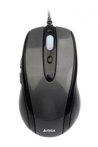 Mouse A4tech N-708X, V-Track Padless Mouse USB (Glossy Grey), N-708X-1
