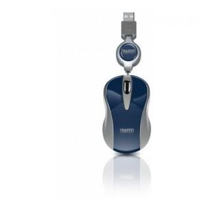 Notebook Optical Mouse Acai Berry sweex MI159 Blue USB, Retractable Cable