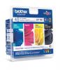 Packet 4 cartuse inkjet brother lc1100 black,