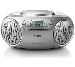 Radio CD Philips MP3-link, analog FM tuner, AZ127/12
