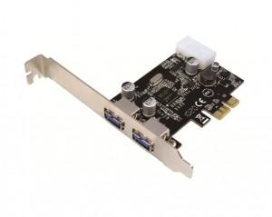 Card PCI-Express Logilink adaptor la 2 x USB 3.0, PC0054A