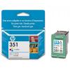 HP 351 Tri-colour Inkjet Print Cartridge with Vivera Inks CB337EE