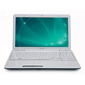 Laptop Toshiba Satellite L655-1F7, Intel Core i3-370M, 2.4 GHz, FreeDos, Alb, PSK1GE-016005G5