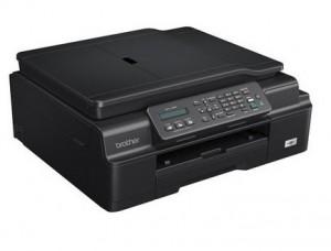 Multifunctional inkjet Brother MFCJ200, print, scan, copy, fax; viteza printare: 11/6 ipm ISO, MFCJ200YJ1