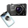 Sony Cybershot HX5 Neagra Camerã digitalã compactã  + carcasa subacvatica Aquapac, HX5BAQ0XXDI.YS