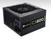 Sursa corsair cx600w, builder series v2, 80 bronze