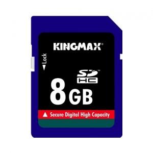 Card de Memorie Kingmax SDHC 8GB Clasa 4, KM08GSDHC4