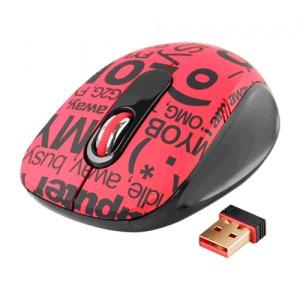 Mouse G-Cube G7CR-60R, G7 2.4G ultra-far wireless optical mouse,Red, G7CR-60R