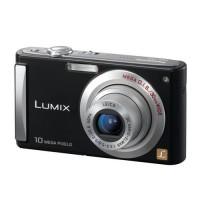 Panasonic Lumix, 10,1 megapixeli, Inteligent Auto, zoom opticx4, LCD 2.5, wide-angle, obiectiv Leica DC Vario-Elmar, negru , KIT-DMC-FS5K/SDM02