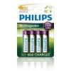 Baterii philips multi life hr6 aa 2300mah  4-blister, r6b4a230/10