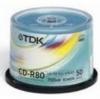 CD ROM TDK 700MB, 50 Cake Box, QCDR80TDBULK50