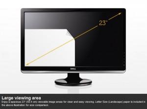 Monitor Dell ST2320L LCD 23 inch, Wide LED, 1920x1080 la 60Hz,  DL-272075918