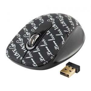 Mouse G-Cube G7BW-60LL, G9 2.4G ultra-far wireless optical mouse Love Letters, G7BW-60LL